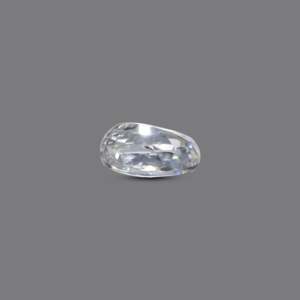 Handcrafted 4.15 Carat Square Princess Cut White CZ Loose Gemstone for Fine Jewelry - Product Image 3