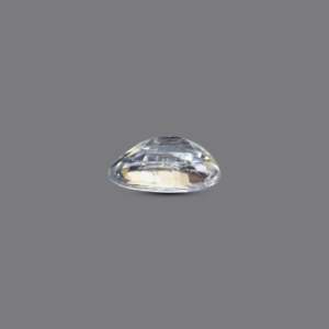 Loose White Zircon Gemstone 4.15 Carat for Fine Jewelry - Product Image 3