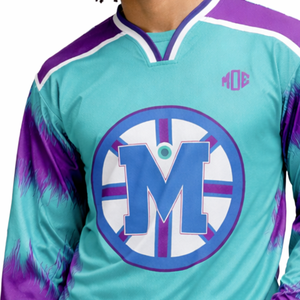 Jersey de Fútbol Americano Sublimado Personalizado, 220GSM, Malla de Poliéster, Ropa Deportiva para Hombre, Jersey Deportivo con Cuello en V, Proveedor OEM - Product Image 5