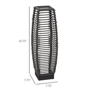 Lampe solaire de jardin à allumage/extinction automatique avec lumières LED étanches - Product Image 3