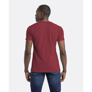 เสื้อยืดคอกลม Level Apparel รุ่น N6210 สีดำ ยูนิเซ็กซ์ ผ้าฝ้าย CVC 100% นุ่ม ทนทาน ระบายอากาศได้ดี เป็นมิตรกับสิ่งแวดล้อม พร้อมลายพิมพ์กราฟิก - Product Image 3