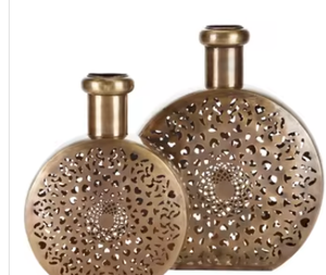 Jarrón de Hierro Hecho a Mano al por Mayor y Maceta Decorativa con Diseño Costero para Bodas y Decoración del Hogar en Pascua - Product Image 6