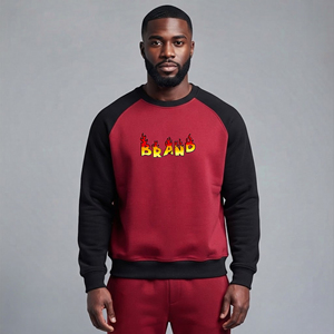 Sudadera Personalizada de Invierno para Hombre, Estilo Urbano, 2 Colores, Apliques Bordados, Ecológica, de Gran Gramaje - Product Image 4