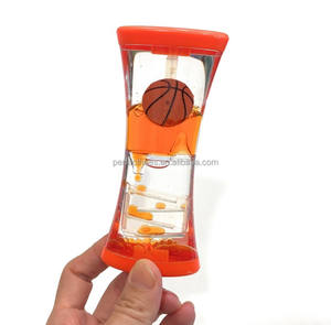 Minuteur à bulles liquides éducatif en acrylique durable multicolore anti-stress à collectionner - Product Image 1