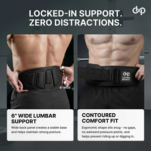 Cinturón de CrossFit de Diseño Innovador Lifting Infinite, con Logotipo Personalizado, Soporte Lumbar, para Gimnasio, Fitness, Levantamiento de Pesas, Cinturón de EVA - Product Image 5