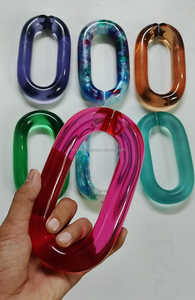 Handmade Decorative Resin Link Chain for Home Wall Decor Curtain <b>Tieback</b> and Hanging Accessories - Product Image 3