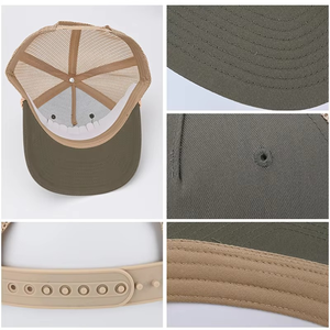 Casquette Trucker Unisexe 2026 en Corde avec Dos en Maille, Chapeau Réglable à Fermeture Snapback, Casquette de Baseball Style Classique, Logo Personnalisé, Couvre-chef Décontracté pour l'Extérieur - Product Image 5