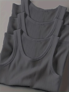 <b>Men</b> Tank Top Sleeveless <b>Gym</b> T Shirt Cotton Blend Fitness Workout Sportswear Casual Summer Athletic <b>Vest</b> - Product Image 5