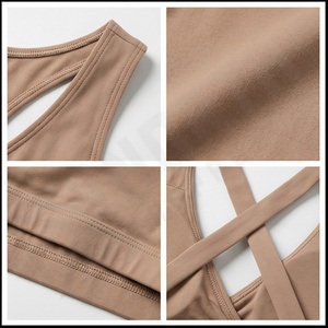 4115 Venta caliente algodón espalda descubierta Push Up sujetador elástico desmontable sin tirantes sin costuras mujeres Sexy copa completa tubo superior sujetador - Product Image 4