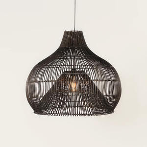 High Quality Handmade <b>Natural</b> Rattan Lampshade Modern Style Sustainable Large Pendant <b>Light</b> <b>Light</b> Covers Living Room Bedroom - Product Image 1