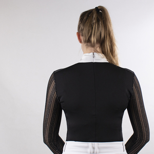 Chemises d'équitation pour femmes, personnalisées, durables, couleur unie, respirantes, vêtements de sport pour l'équitation - Product Image 3