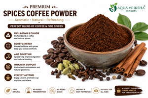 กาแฟปรุงสำเร็จพรีเมี่ยม รสเครื่องเทศ อควา วีริกชา |   กาแฟและเครื่องเทศผสมกลิ่นหอมธรรมชาติ |   กาแฟสำเร็จรูปชนิดผง - Product Image 2