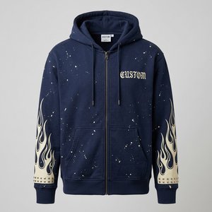 Hoodies pour les collections d'automne, hoodies streetwear épais pour l'automne, commandes en gros et au détail, lots en vrac - Product Image 6