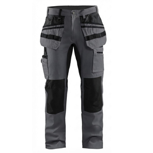 Pantalon de travail de sécurité multi-outils avec poches cargo, haute visibilité, réfléchissant, pour travaux routiers, vente en gros, pantalon de travail personnalisé - Product Image 3
