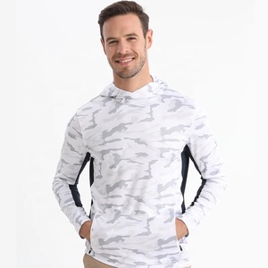 2026 New Arrival Custom OEM <b>Camo</b> Sublimation Print Waterproof Performance Fishing Hoodie UPG 50 Hooded Fishing Gym Shirt - Product Image 5