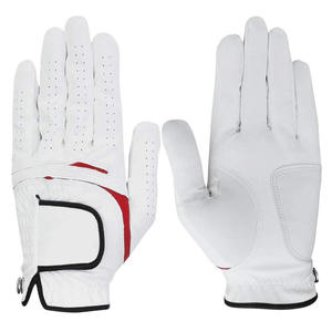 Gants de golf pour hommes en cuir véritable Cabretta, respirants, légers, à doigts complets, antidérapants, avec logo personnalisé OEM, vente en gros 2026 - Product Image 6