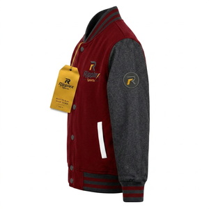 Classic Kids Varsity <b>Jacket</b>-Durable <b>Canvas</b> Reversible Waterproof & Breathable Front Logo for School & Play - Product Image 6