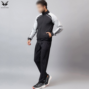 Conjunto Deportivo de 2 Piezas para Entrenamiento Juvenil, Diseño de Logotipo Personalizado, Impresión de Manga Larga, Chándal de Poliéster de Buena Calidad para Hombre - Product Image 2