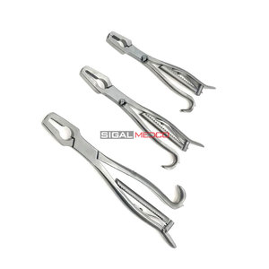 Veterinary Orthopedic 3 Piece <b>Set</b> Mini Kern Bone Reduction Forceps Bone Holding Forceps Stainless Steel Manual General Surgery - Product Image 4