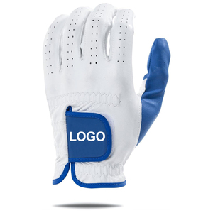 Guantes de golf deportivos de primera calidad para mano derecha e izquierda, transpirables, de material suave, con logo y color personalizados. - Product Image 2