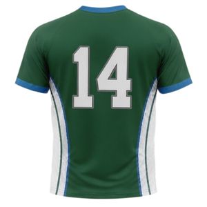 Camiseta de Netball Unisex Verde Bosque y Blanca Sublimada, de Poliéster, Manga Corta, Cuello Redondo, Ropa Deportiva Atlética con Paneles Laterales para Entrenamiento - Product Image 2