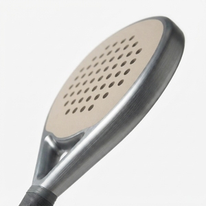 Raqueta de Pádel de Entrenamiento, Fibra de Carbono y Grafito, Ligera, Núcleo de EVA, Marco Resistente, Cara Texturizada, Empuñadura Ergonómica, Control Equilibrado - Product Image 3