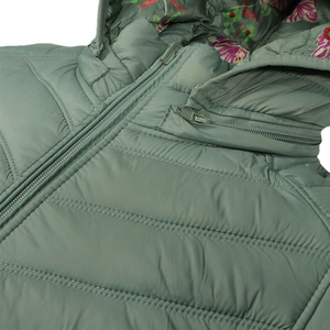 High Quality Winter Warm Wear Women Motorcycle <b>Jacket</b> Knitted Breathable Waterproof Reversible Floral Pattern 100% Polyester - Product Image 6