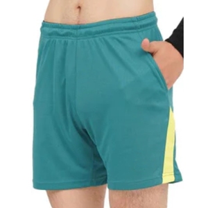 Pantalones Cortos Deportivos de Poliéster para Hombre, de Secado Rápido, con Logotipo Personalizado, Color Sólido, con Cordón, para Gimnasio, Verano, Alta Calidad, Venta al Por Mayor - Product Image 3