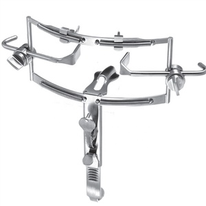 Abridor de boca Dingman con placas para la lengua, instrumento quirúrgico ENT de acero inoxidable duradero para una retracción oral y faríngea óptima - Product Image 2