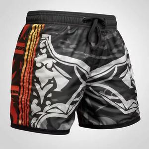 Wholesale Men Bjj Short Mma Fight Training Professional MMA Shorts Custom Sublimated <b>Cheap</b> Price Boxing Competition Shorts - Product Image 4