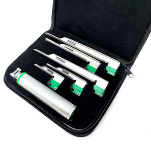 Set de Laringoscopio Miller de Calidad Alemana Premium, para Uso Veterinario, Anestesia y Emergencias Médicas, Kit de Intubación Animal de Acero Inoxidable, con Certificación CE e ISO - Product Image 2