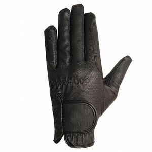 Guantes de Equitación Personalizados de Cuero Transpirable con Cierre de Cordón Completo para Niños y Jóvenes, Deportes de Verano al Aire Libre - Product Image 2