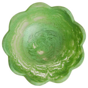 Cuenco de Resina Hecho a Mano con Diseño Clásico Verde Celadón, Ecológico, para Servir en Bodas - Product Image 6