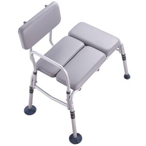 Sedili da bagno leggeri da 500 libbre per adulti disabili-panca da trasferimento con bracciolo reversibile per bagno attrezzatura di sicurezza - Product Image 1