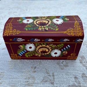 Caja de cuentas de oración de madera de mango Madhubani pintada a mano, ecológica, caja de regalo para uso doméstico, marca Aqudus Saleem, venta al por mayor en India - Product Image 2