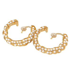 Designer Pota Stone and Pearl Meenakari Openable <b>Bangles</b> <b>Set</b> - Product Image 2