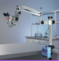 Hot Selling Microscope With LED Light Manual Focus 20mm Focusing Distance ±5d Dioptric Adjustment...
