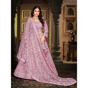 <b>Bridal</b> Lehenga Choli Elegant <b>Headwear</b> for Brides - Product Image 6