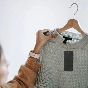 High Quality Clothing Hang <b>Tags</b> with Custom Your Own Brand Logo for <b>Clothes</b> Bags and Shoes Hot Selling - Product Image 3