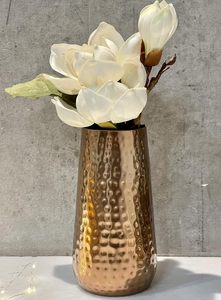 Aluminium Flower <b>Vase</b> <b>Set</b> of 2 Vintage-Style Antique Decorative <b>Vases</b> for Home Living Room Office & Table Display - Product Image 3