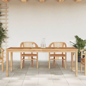 Tavolo da pranzo in legno massello Teak 78.7 \ "x35.4 \" x29.5 \ "tavoli da esterno - Product Image 1