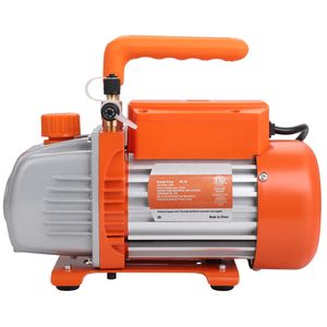 Bomba de Vacío de 1/5 HP, Monofásica, 120V CA, 3.5 CFM para Aire Acondicionado, Entrada Macho SAE de 1/4'', Entrada Macho ACME de 1/2'', Pieza para Sistemas HVAC - Product Image 1
