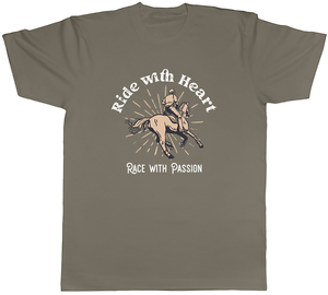 เสื้อยืดขี่ม้าระบายอากาศสำหรับผู้ชาย - Product Image 2