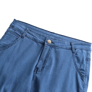 Jean en denim premium pour homme, coupe droite classique, en coton extensible, décontracté, mode, pour tous les jours, confortable, durable, cinq poches - Product Image 3