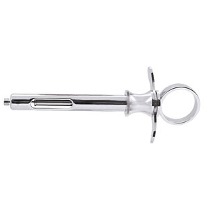 Jeringa de Aspiración Dental Tipo Cook-Waite de 1.8 mL, Autoclavable, de Acero Inoxidable, Instrumentos Quirúrgicos con Certificación CE - Product Image 1
