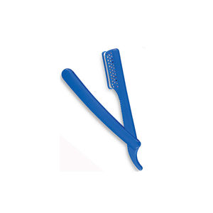 Navaja Profesional de Acero Inoxidable para Adelgazar el Vello Facial con Cuchilla Única para un Estilizado y Texturizado Suaves, de Alta Calidad - Product Image 6