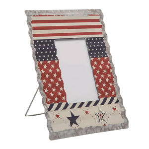 Cadre photo en alliage d'aluminium de style rustique classique, avec couleur et taille personnalisables, pour les souvenirs de famille et de voyages - Product Image 4