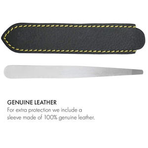 MAHFOOZ INSTRUMENTS Pince à épiler professionnelle inclinée en acier inoxydable de 100 mm, personnalisée, confortable et de qualité supérieure - Product Image 4