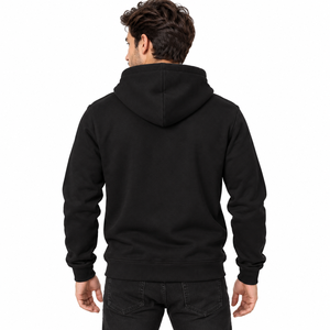Meilleur Prix MANGOES Sweats à Capuche Hiver Imprimés par Transfert Thermique en Polaire Polyester/Coton 260g Coupe Oversize Respirant avec Poche Service OEM - Product Image 1