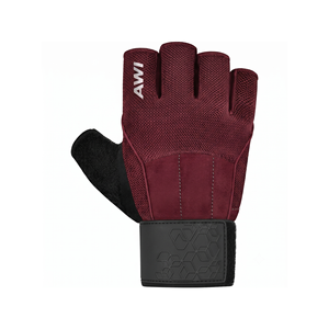 Gants de fitness unisexes personnalisés en gros, demi-doigts, protection de la paume, pour musculation et entraînement en salle de sport, fermeture auto-agrippante - Product Image 3